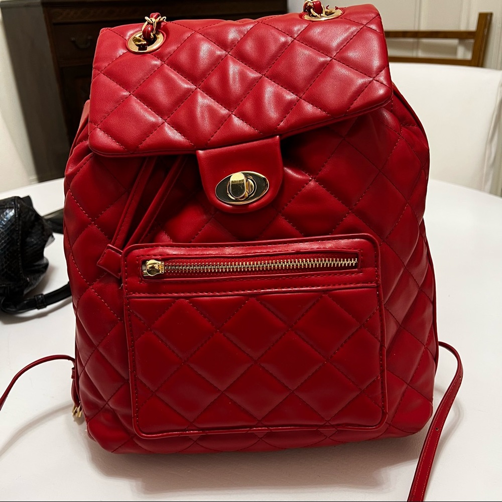 Red Backpack